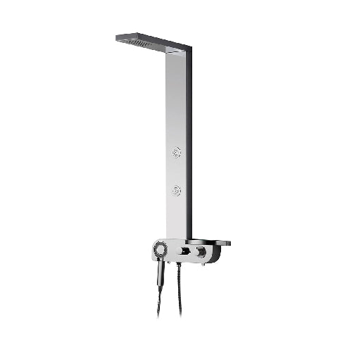 PARETE ATTREZZATA FLORENCIA- Acciaio inox lucidato- NYMO- pezzi 1