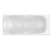 Guscio vasca rettangolare 160x70 serie Milo