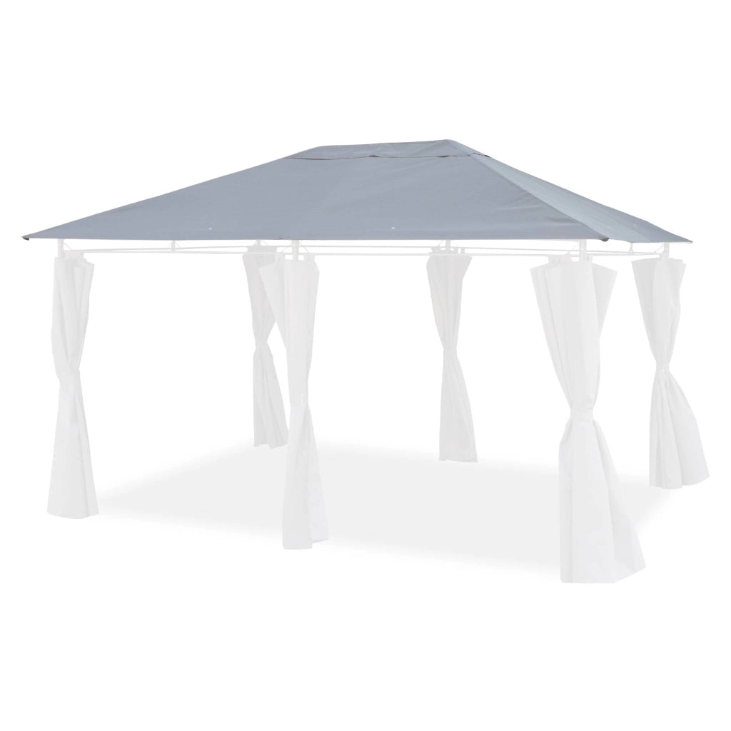 Copertura del tetto a pergola divio 3x4m, grigio
