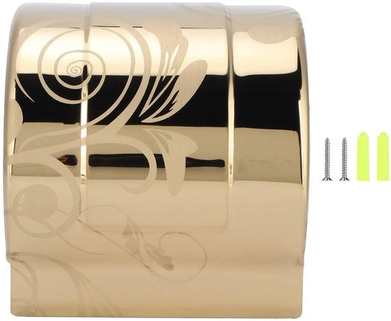 Sostegno per carta igienica - Fissaggio a muro - Materiale in acciaio inossidabile - Adatto per bagno/cucina - Incluso accessori di fissaggio - Dimensioni 12 x 10,3 x 12 cm - Sostegno per carta igienica rotolante