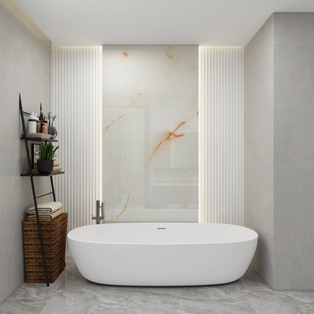 Set Bladel di 16 Pannelli Decorativi in PVC per Parete - Effetto Marmo Jade Marble [neu.haus]