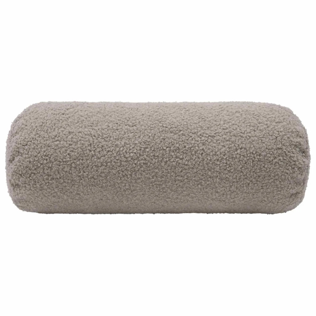 Federa 6 pcs HEERLEN Grigio Chiaro Ø 15 x 40 cm Bouclé 923266