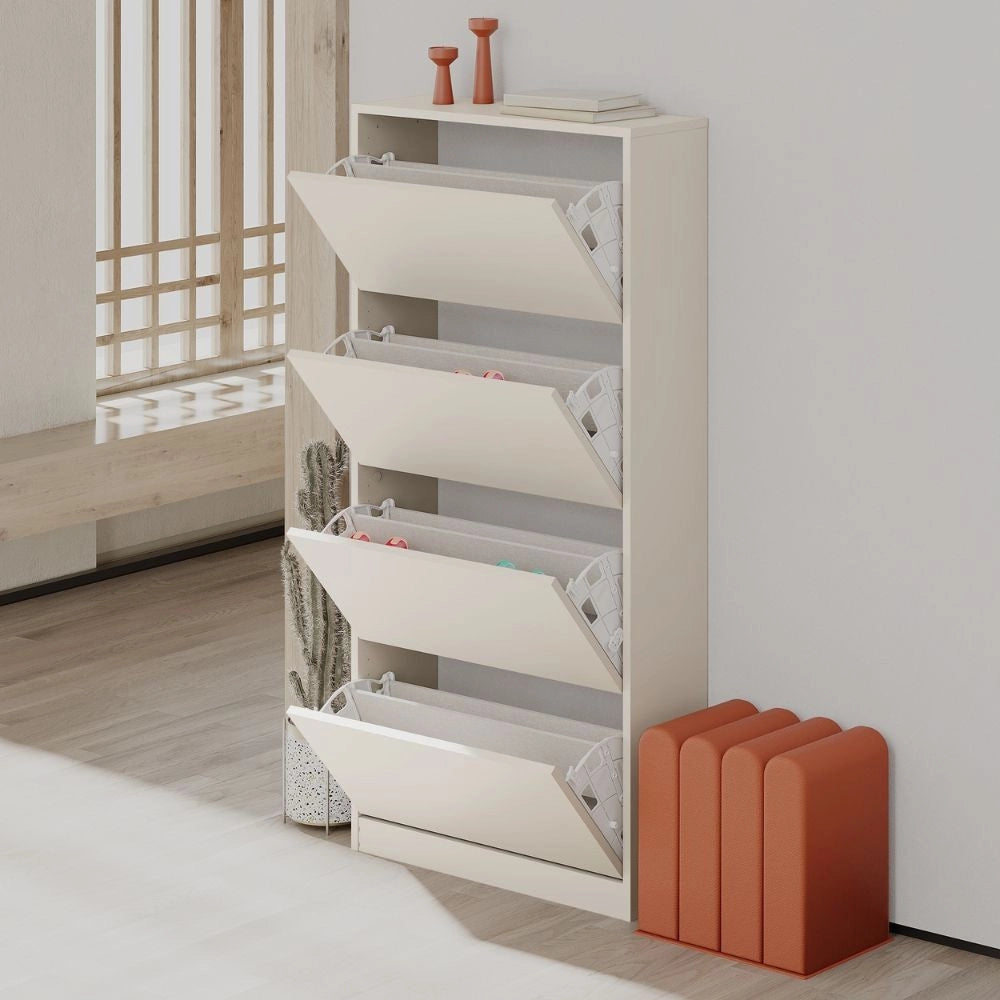 Scarpiera 4 ante a ribalta SHC540SAND colore cashmere