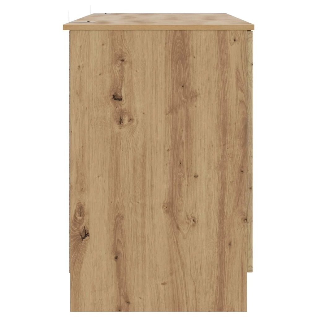 Scrivania con lo scaffale Rovere Artigianale 142,5 x 50 x 75 cm 3414647