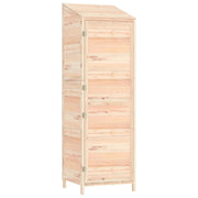 Capanno da Giardino 55x52x174,5 cm in Legno Massello di Abete CFW5799169