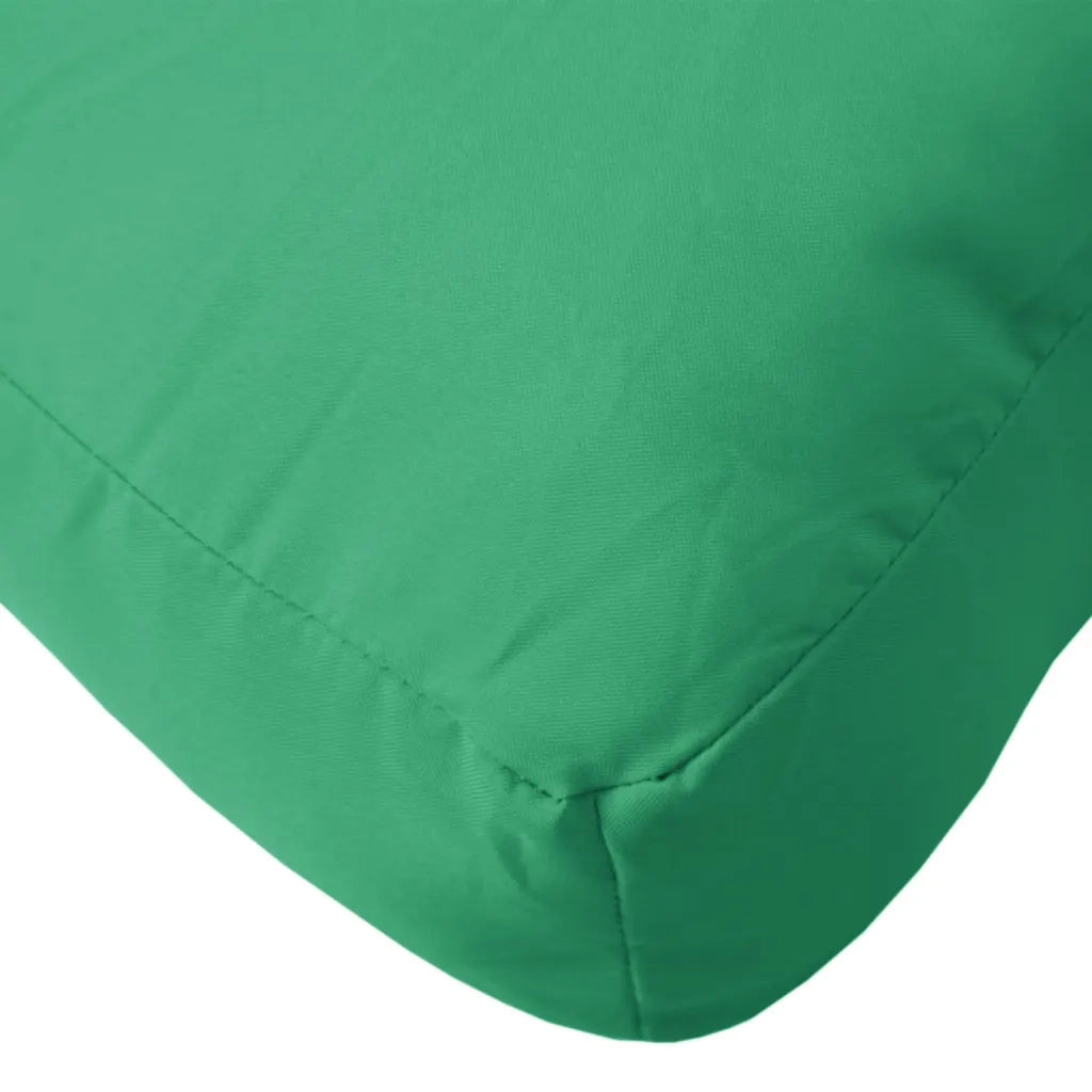 Cuscino per Pallet Verde 80x40x12 cm in Tessuto 314467