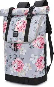 Zak roll-top unisex, impermeabile, bagaglio da viaggio leggero, stile scuola