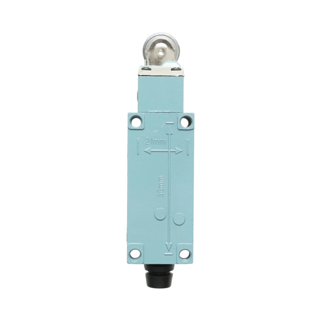 Finecorsa con braccio regolabile e rullo NO+NC 250V AC 5A/115V DC 0,4A Breckner Germany