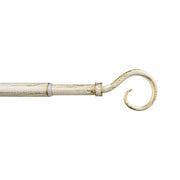 BASTONE METALLO D 12/9  70/120CM RICCIOLO AVO/ORO