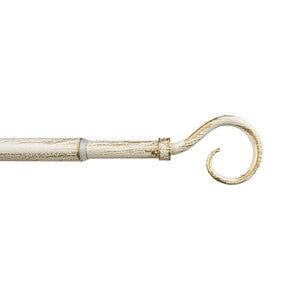 BASTONE METALLO D 12/9  70/120CM RICCIOLO AVO/ORO