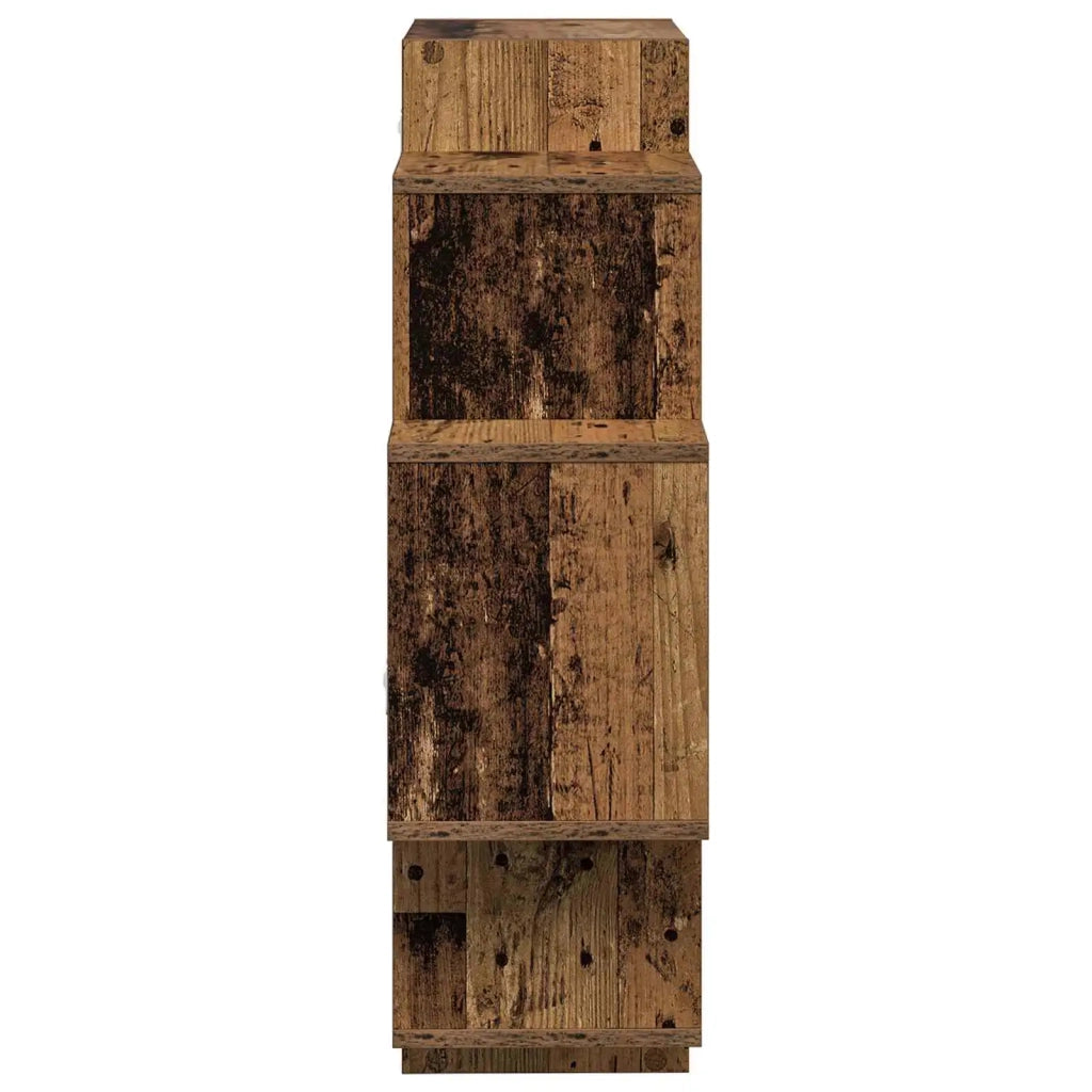 Scaffale da parete Legno antico 90 x 25 x 90 cm 8012178