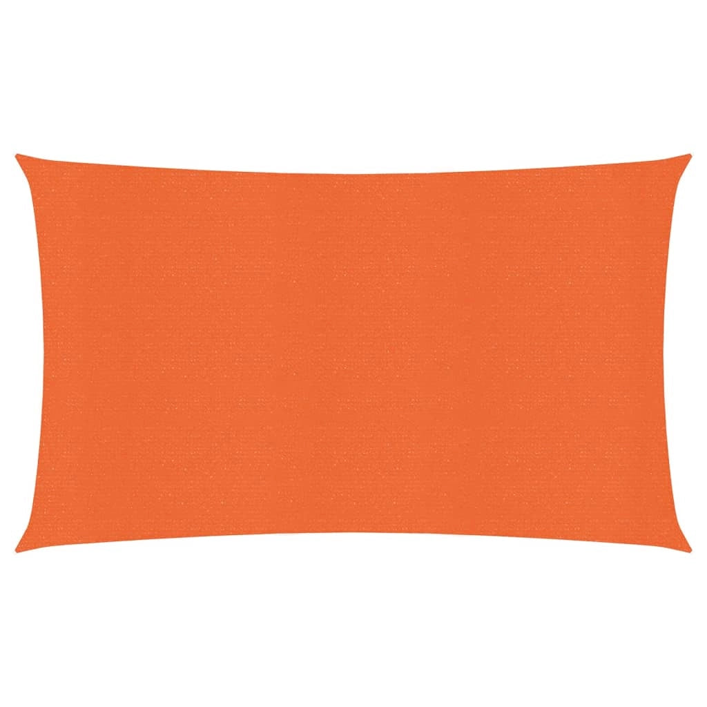 Vela ombreggiante 160 g/m² arancione 2,5 x 5 m HDPE 02_0009233
