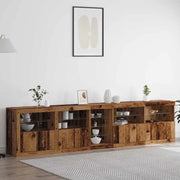 Madia LED Legno vecchio 283 x 37 x 67 cm Legno multistrato 3333114