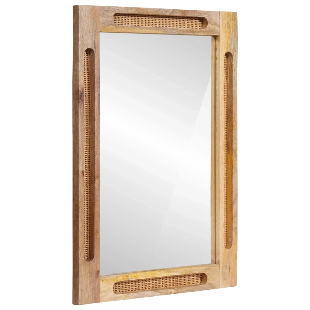Set da Bagno con cassetto Naturale Legno di mango massello 3310063