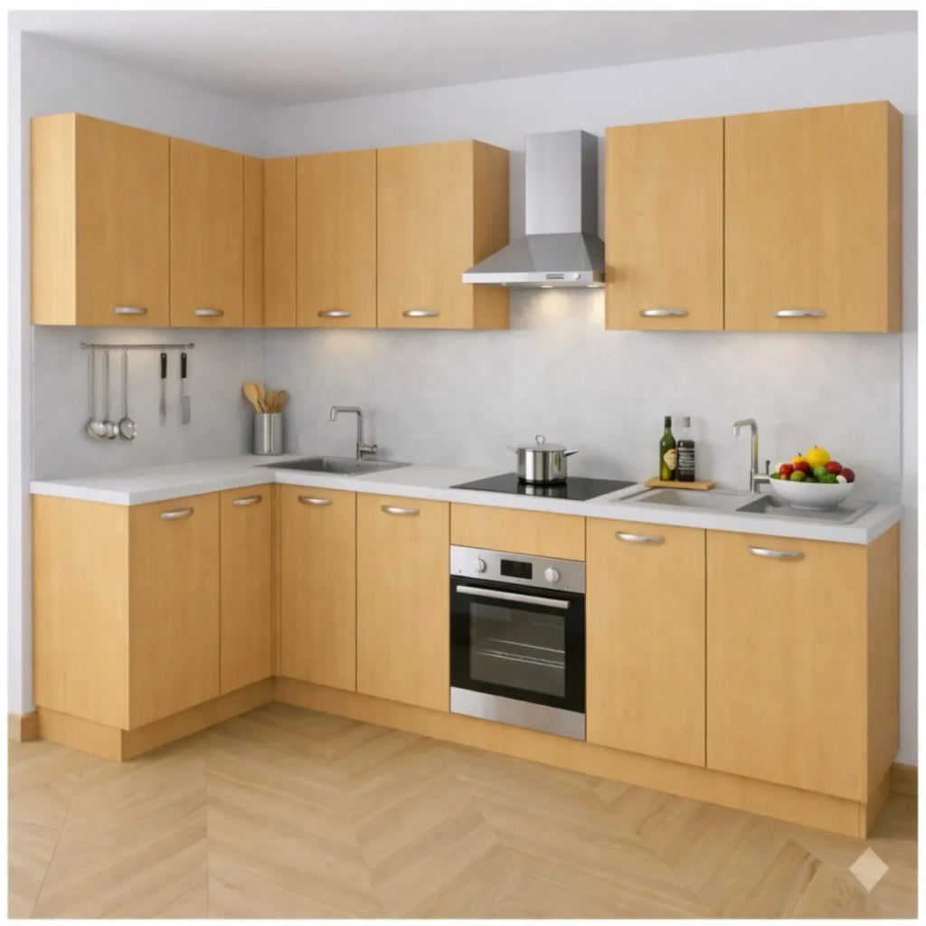 Calandrelli Base Cucina L 40 P 55,5 H 72 cm Faggio 1 Anta