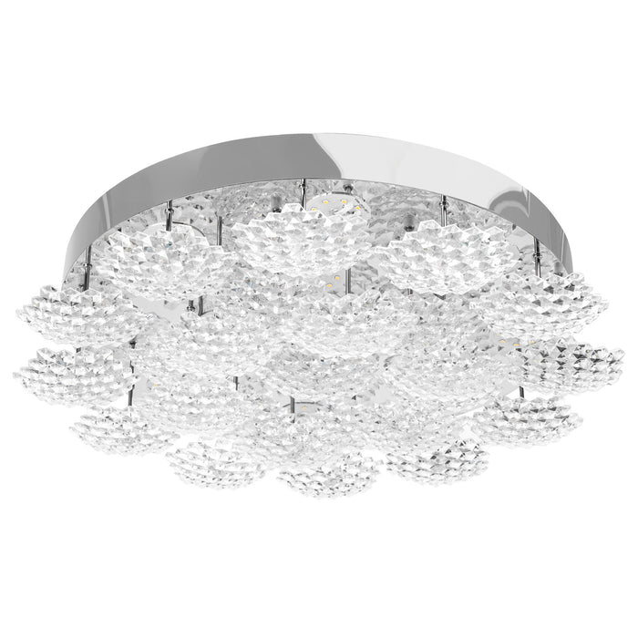 Lampada Da Soffitto Led Ms014-c Chrome