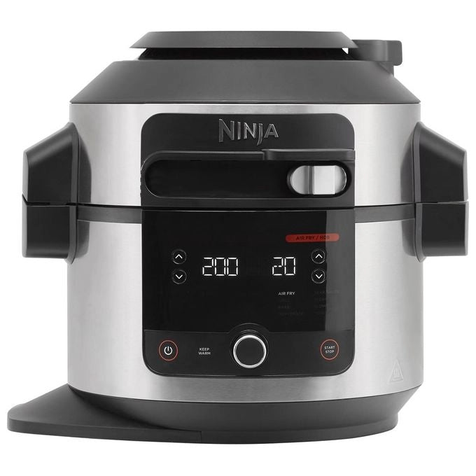 Ninja OL550EU apparecchio multi-cottura 6 L 1460 W Nero, Acciaio inox