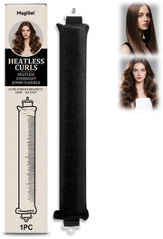 Krullanti notturno senza calore, nuove spazzole a onde per capelli di media lunghezza, applicazione notturna per onde morbide senza calore, DIY onde notturne con spazzole a onde senza calore, capelli di media lunghezza