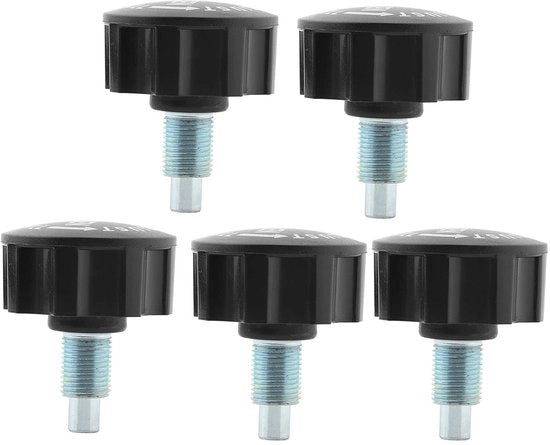 Accessori Fitness - Pin di Sostituzione - 5 Pezzi - Attrezzatura di Allenamento - Scatola in Cartone Sintetico - Manubrio 54x25mm - Accessori di Allenamento