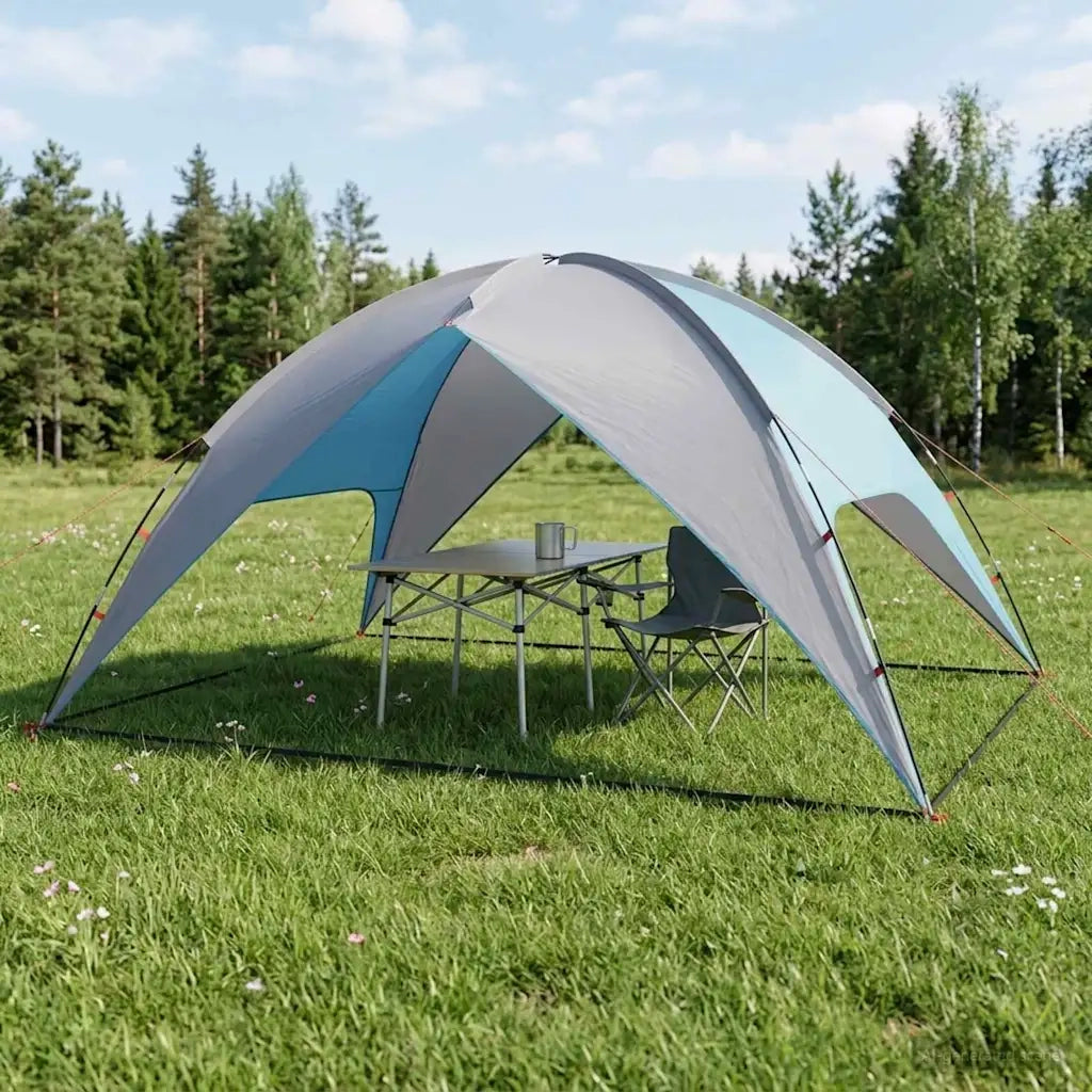 Tenda da campeggio con telo antipioggia impermeabile Cupola Blu 42028531