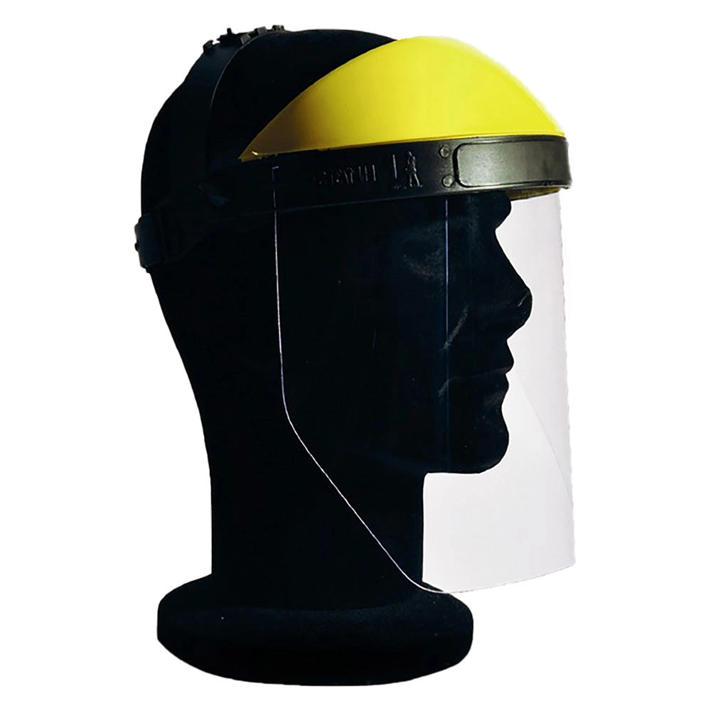 SCHERMO PROTETTIVO VISIERA IN POLICARBONATO con frontalino  - MADE IN ITALY