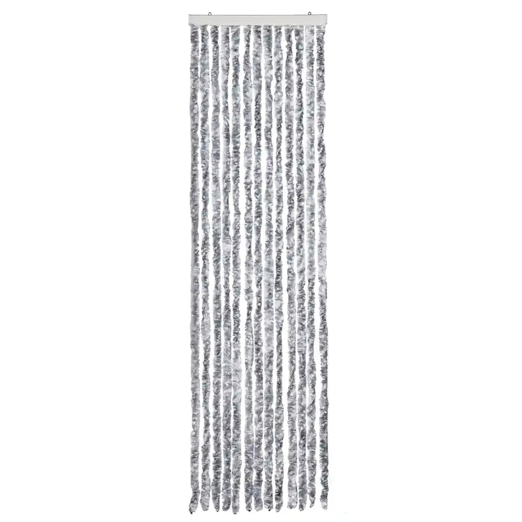Zanzariera Bianco e Grigio 56x200 cm Ciniglia CFW3980940