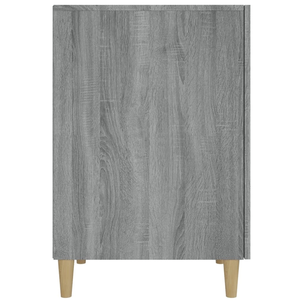 Scrivania Sonoma postazione computer mobile per computer scrivania da studio 140 x 50 x 75 cm legno ingegnerizzato grigio 02_0023958