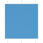 Tenda Plissettata Blu 120x150 cm Larghezza Tessuto 119,4 cm