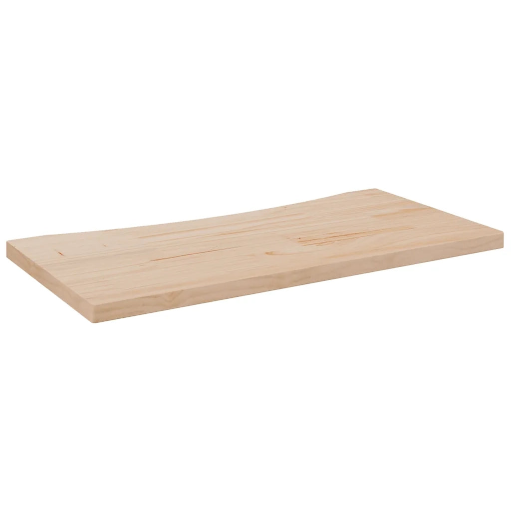 Piano Scrivania 80x40x2,5 cm in Legno Massello di Pinocod mxl 128363