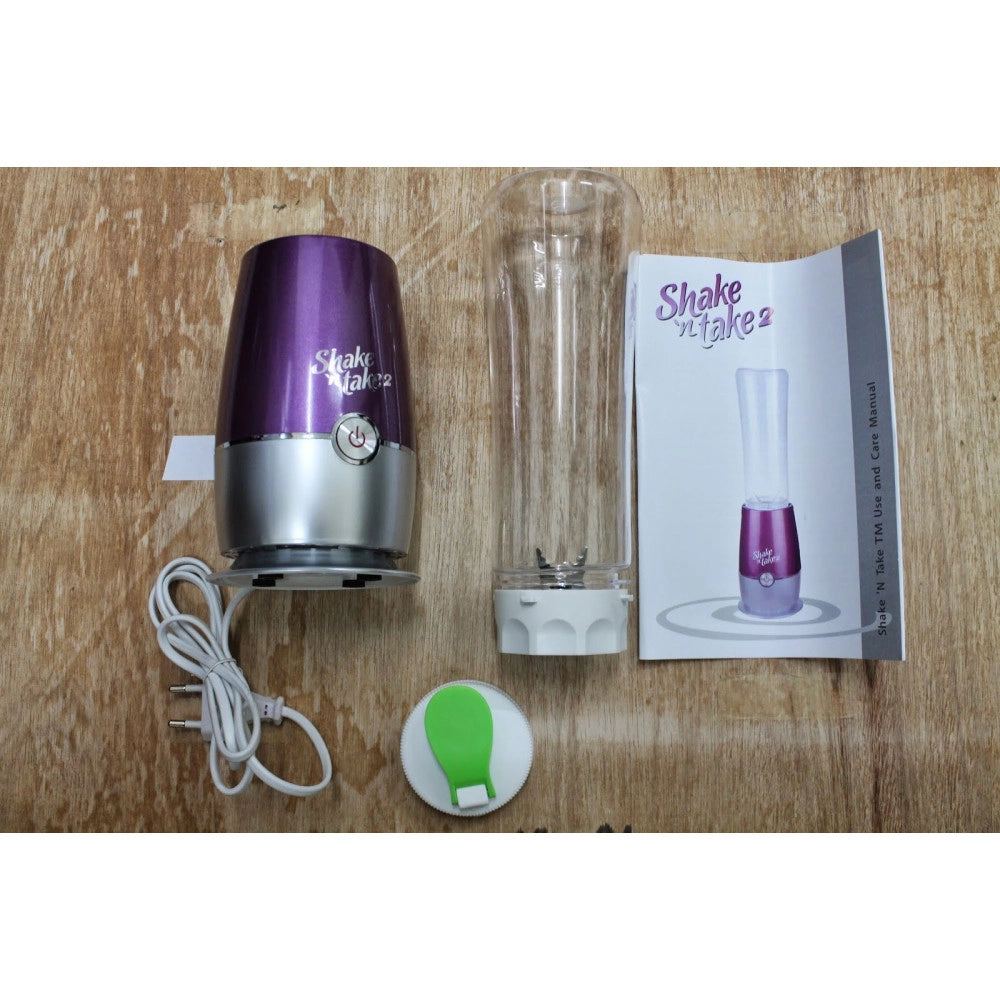 Trade Shop - Frullatore Shake N Take 2 Frappe Frutta Milkshake Gelato Fitness Palestra -