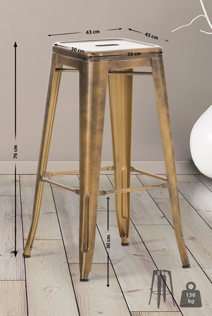 Sgabello Joshua V2 oro