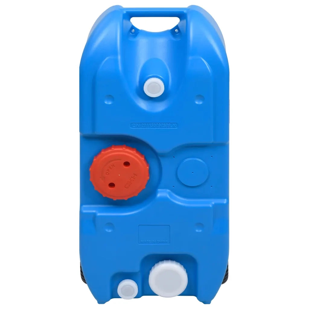 Serbatoio d'Acqua con Ruote per Campeggio 40 L Blu CFW6586949