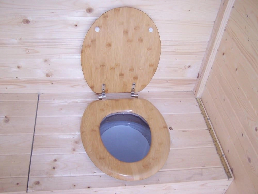 Casetta a pannelli 16 mm, Foresta con pavimento e WC a secco 140x140