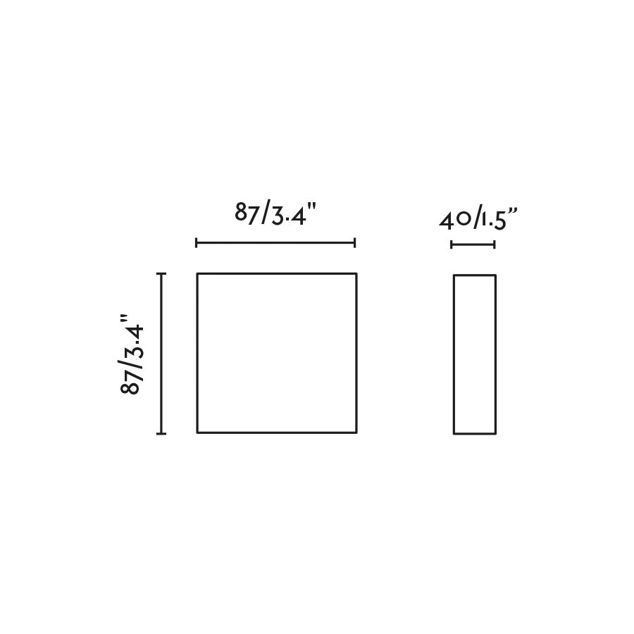 FARO Comando a parete per ventilatori DC con regolazione luce e controllo wireless RF per scatole da incasso tonde-quadrate Bianco Lucido ABS Vetro FARO-33987
