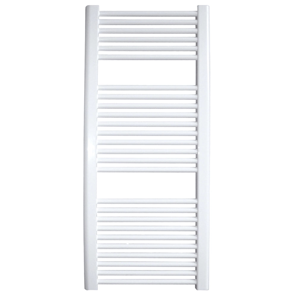 Termoarredo bianco per bagno in acciaio calorifero termosifone scaldasalviette *** misure h1200xl550xi500 23 tubi, pe...