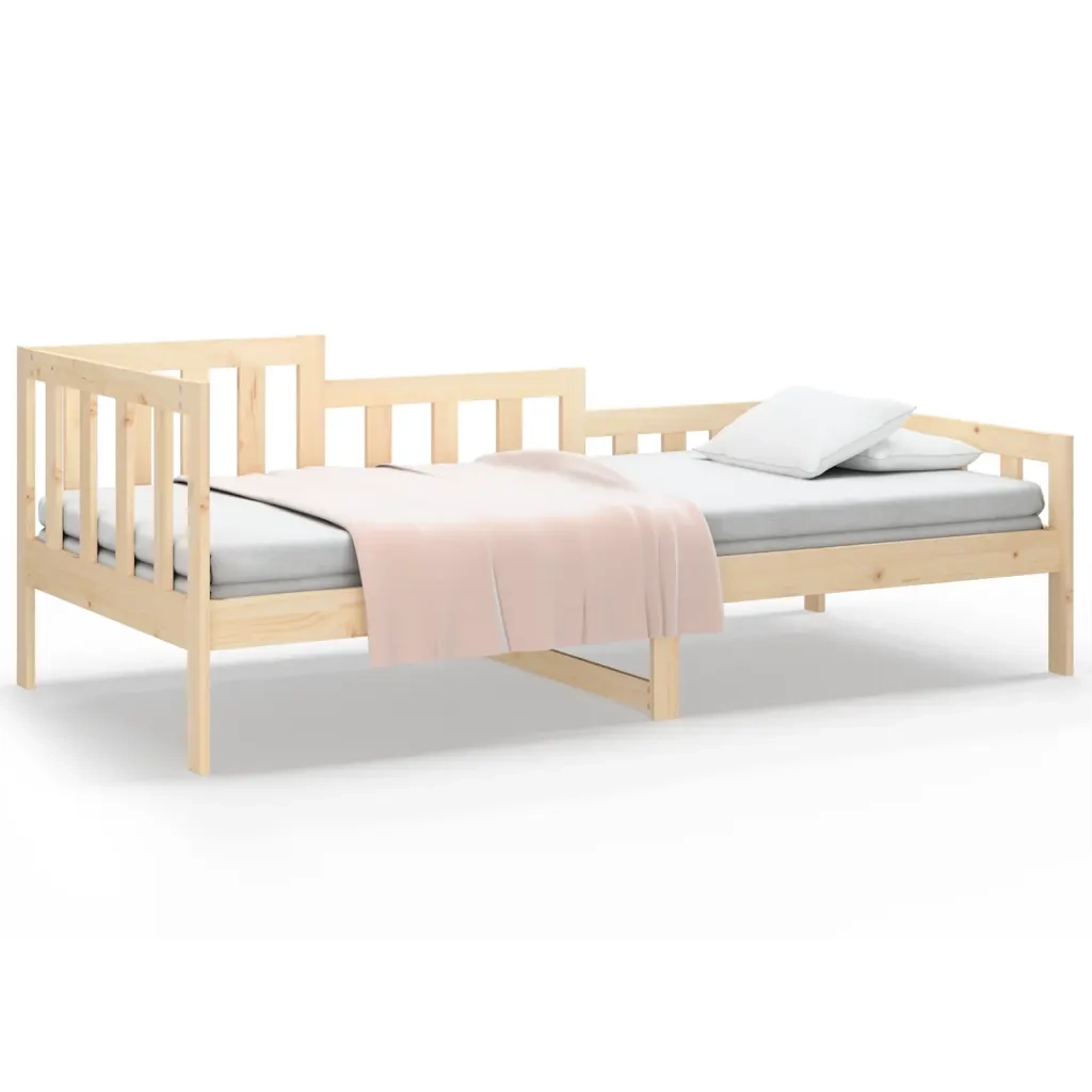 Dormeuse senza Materasso-Divano Letto-Struttura Letto 90x200 cm in Legno Massello di Pino 531711
