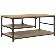 Tavolino da salotto | Tavolino da caff¨¨ | Tavolino da Soggiorno Rovere artigianale 90 x 49 x 40 cm
