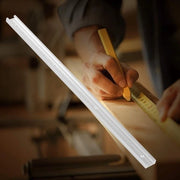 Binario di sostituzione 1000/1200 mm - T-riquadro - Lega di alluminio - Anodizzato - Resistenze agli urti - Ideale per la lavorazione del legno - Binario di sostituzione con T-riquadro