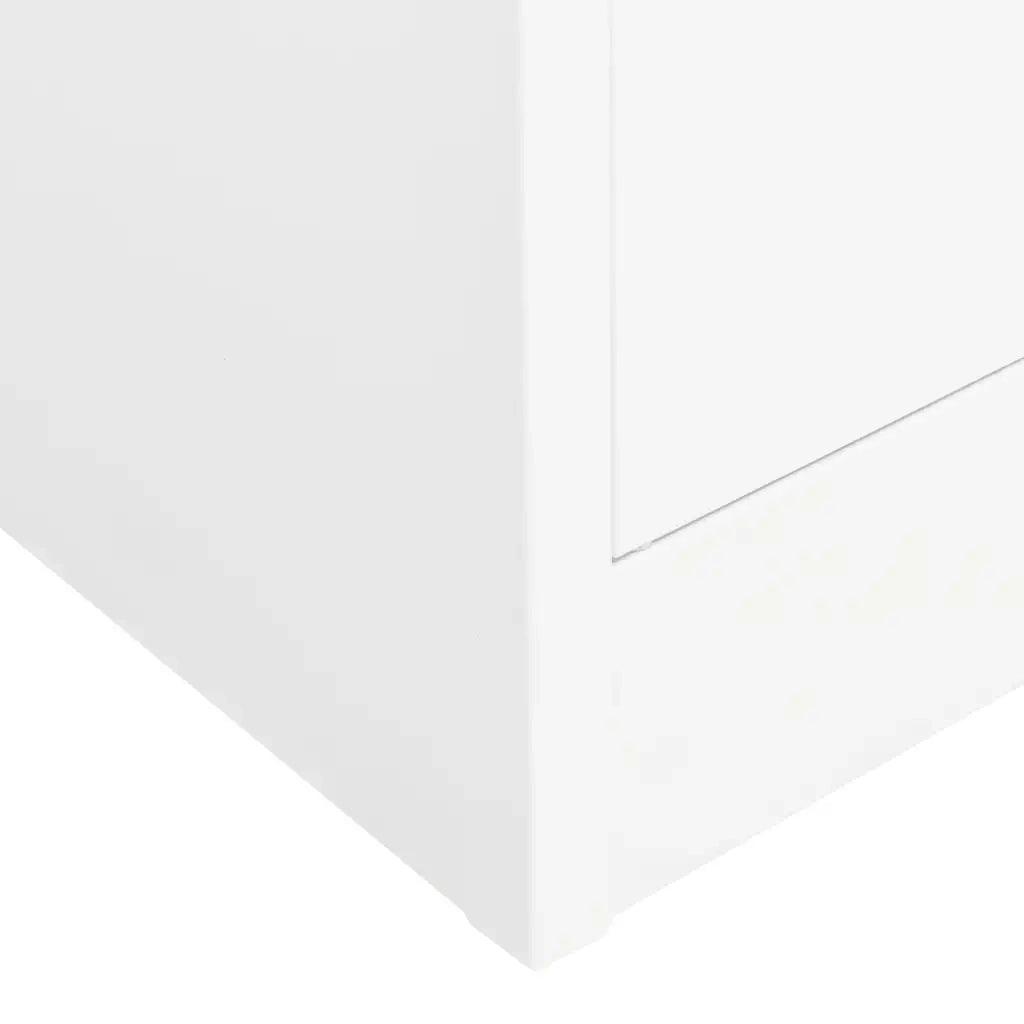 Armadio Bianco 80x50x180 cm in Acciaio CFW5782333