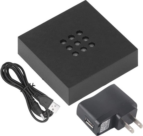 Bassa Illuminata per Arte Vetrata 9RGB Gradiente Display LED di Base Acrilica e Vasi di Cristallo Base LED.