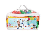 PALLINE COLORATE PZ.100  +2 ANNI  ø cm.6,5  peso kg.1,06 (49602)    INTEX