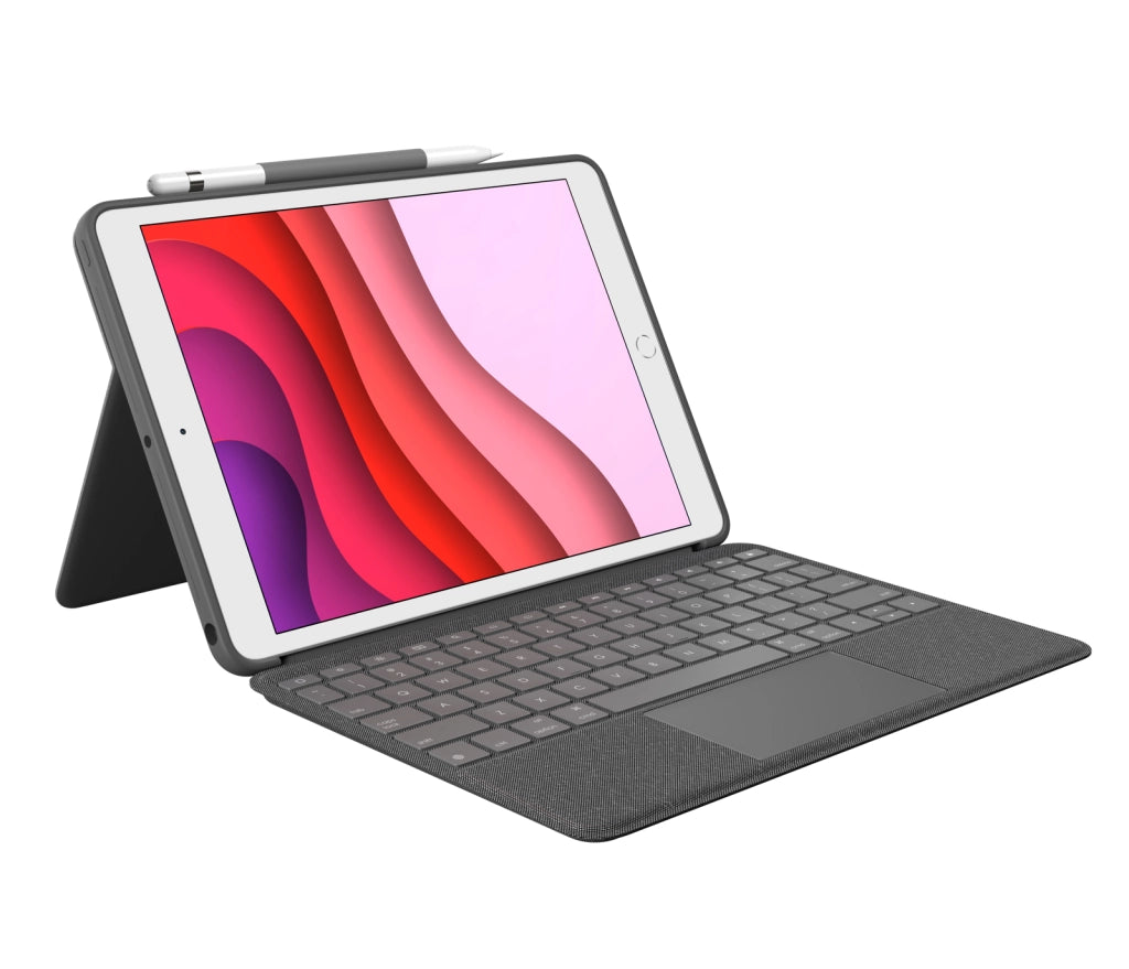 Logitech combo touch qwerty italiano smart connector grafite - 920 009626