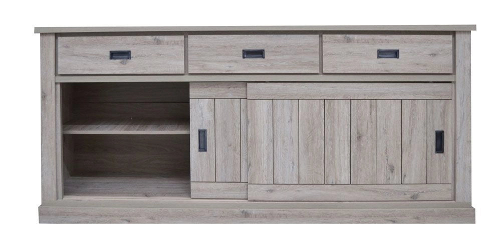 CREDENZA ANTHONY 2ANTE + 3CASSETTI 220X50X95 DE281