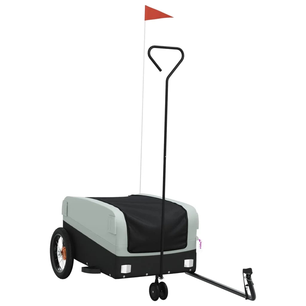 Rimorchio per trasporto biciclette 30 kg ghisa grigia 02_0044093