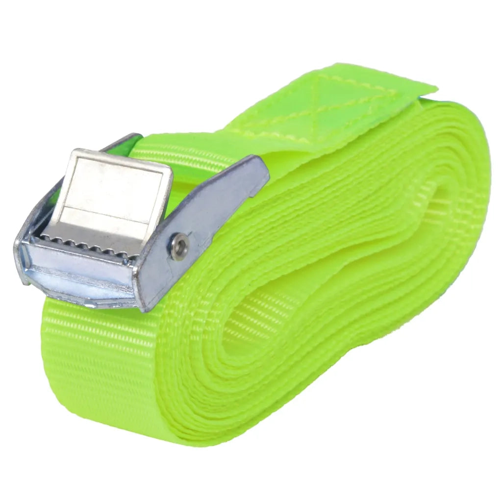 Cinghie 10 pz 0,25 Tonnellate 5mx25 mm Verde Fluo CFW8798878