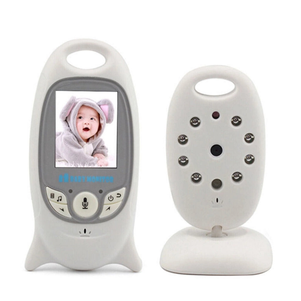 VIDEO BABY MONITOR AUDIO WIRELESS SENZA FILI COLORI LCD LED CONTROLLO NEONATO