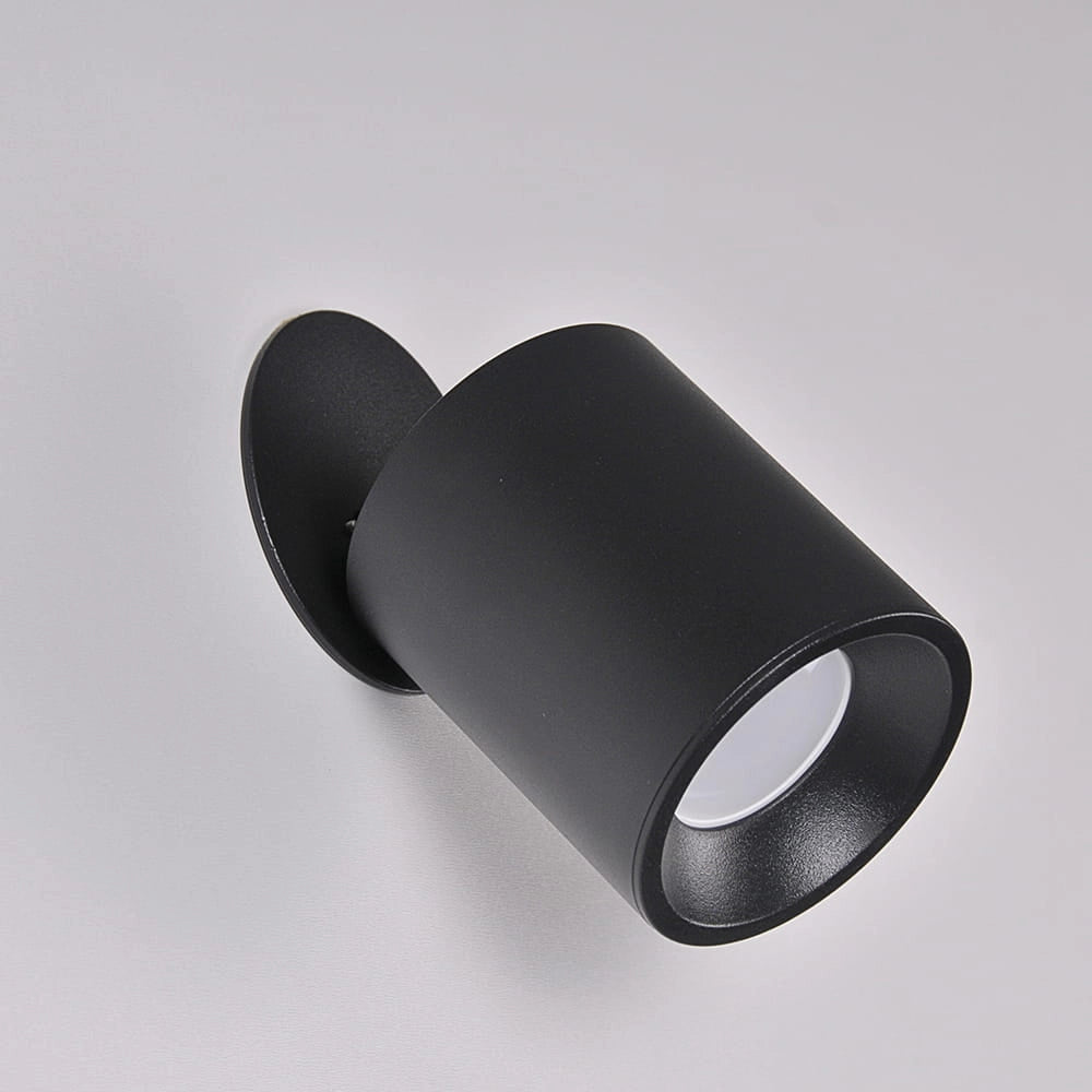Faretto incasso orientabile GU10 nero Polux Pallas