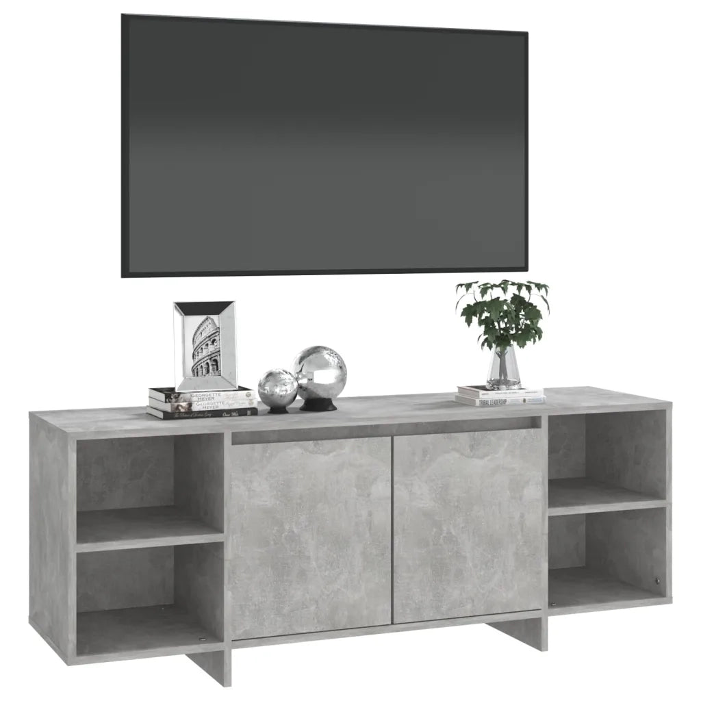 Mobile TV Grigio Cemento 130x35x50 cm in Truciolato   cod mxl 23862
