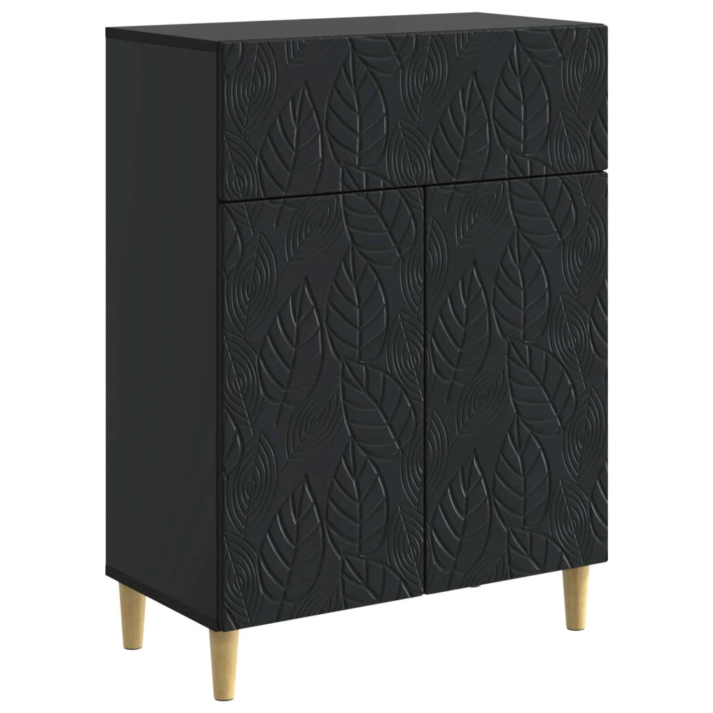 Credenza Nero 66 x 34,5 x 90 cm Legno ingegnerizzato 895096