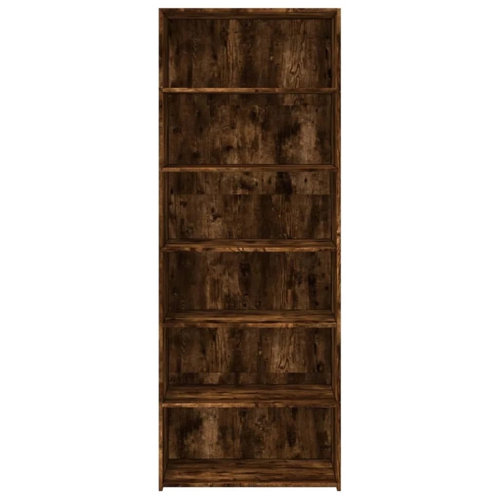 Credenza cassettiera cassettiera mobile contenitore organizer cucina soggiorno soggiorno alto 70 x 41 x 185 cm derivati ​​del legno marrone 02_0033555